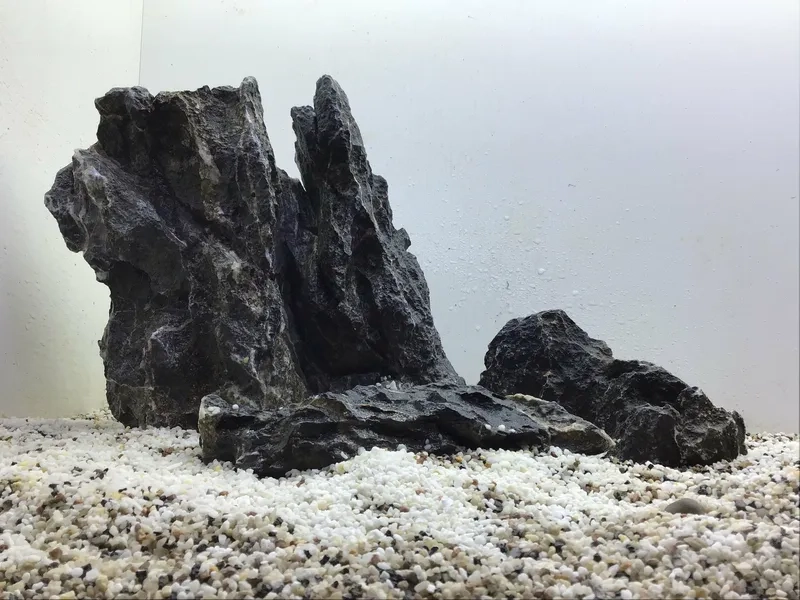 Màu sắc của đá kẹp kem đen trắng