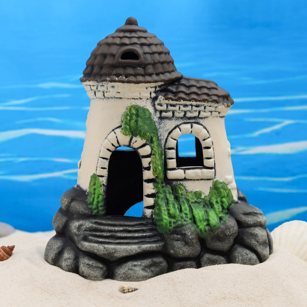 Nhà gốm cho cá chịu nhiệt độ nước tốt