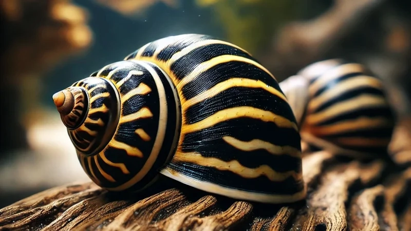 Đặc điểm của ốc Nerita đẹp mắt và dễ chăm sóc