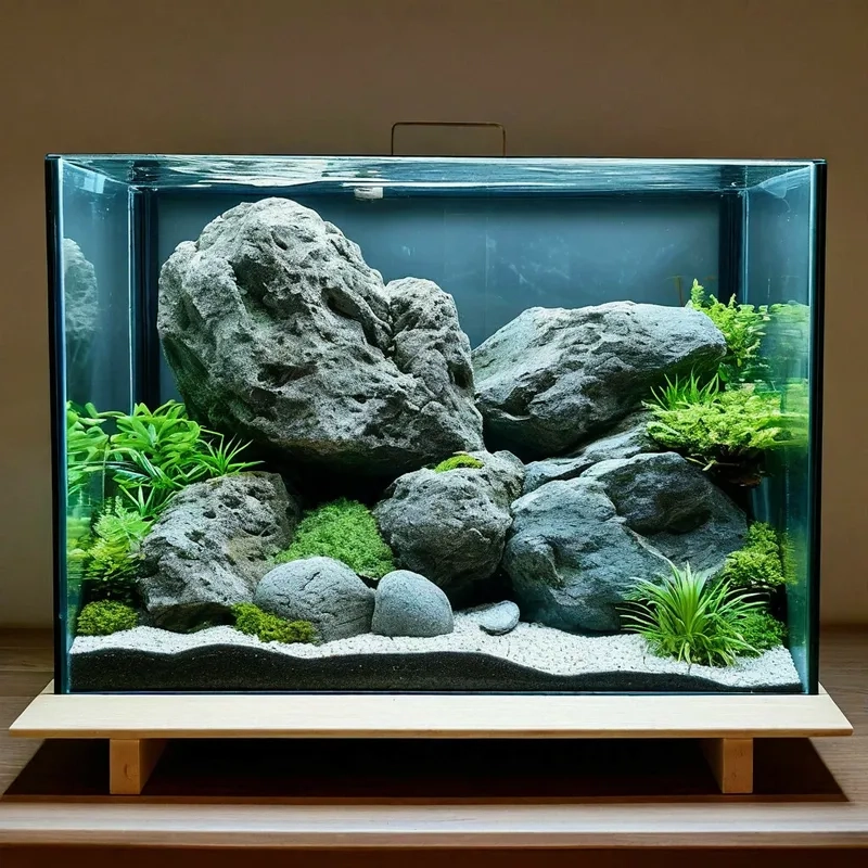 Lựa chọn đá thủy sinh Iwagumi tự nhiên