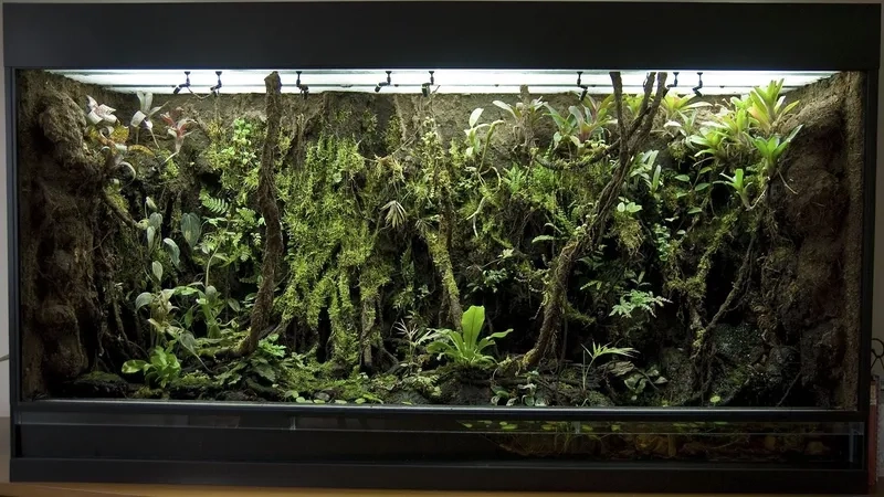 Cách tạo rễ cây hồ rừng chân thực