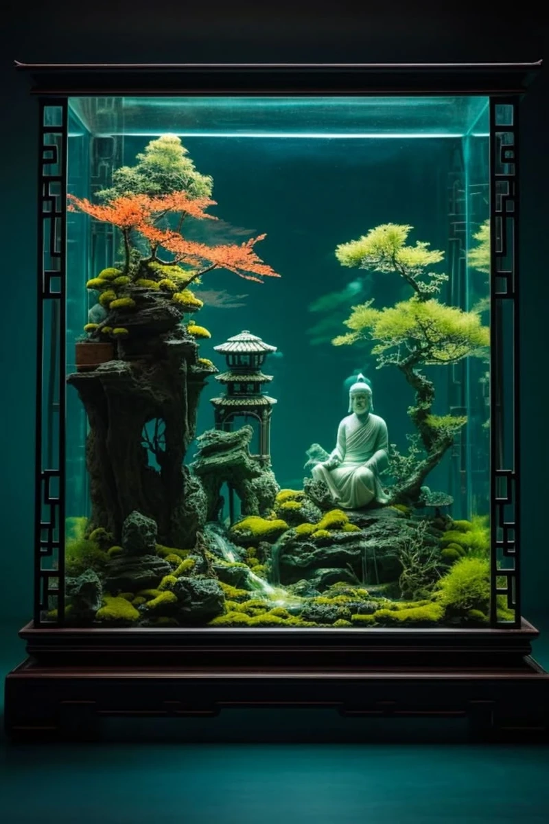 Bí quyết decor đẹp với thiết kế hồ thủy sinh nhật chuẩn nghệ thuật