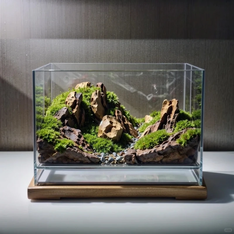 Nghệ thuật bố cục từ hồ thủy sinh rêu aquascape