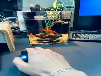Mẫu hồ thủy sinh văn phòng đẹp decor nơi làm việc