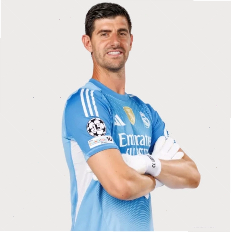 Cận cảnh gương mặt đầy quyết tâm của Thibaut Courtois