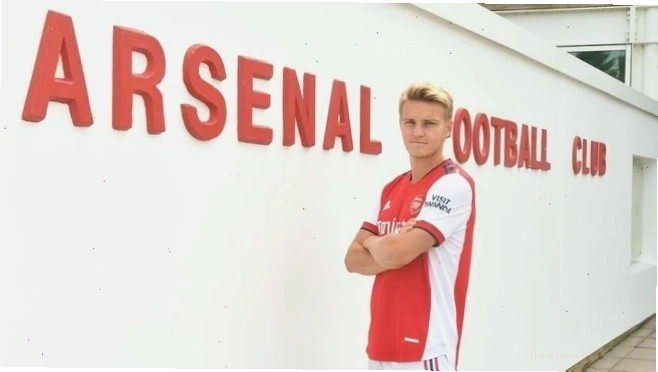 Martin Ødegaard thực hiện đường chuyền quyết định