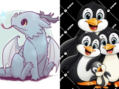 Tuyển tập ảnh chibi các loài động vật có cánh siêu dễ thương năm 2026